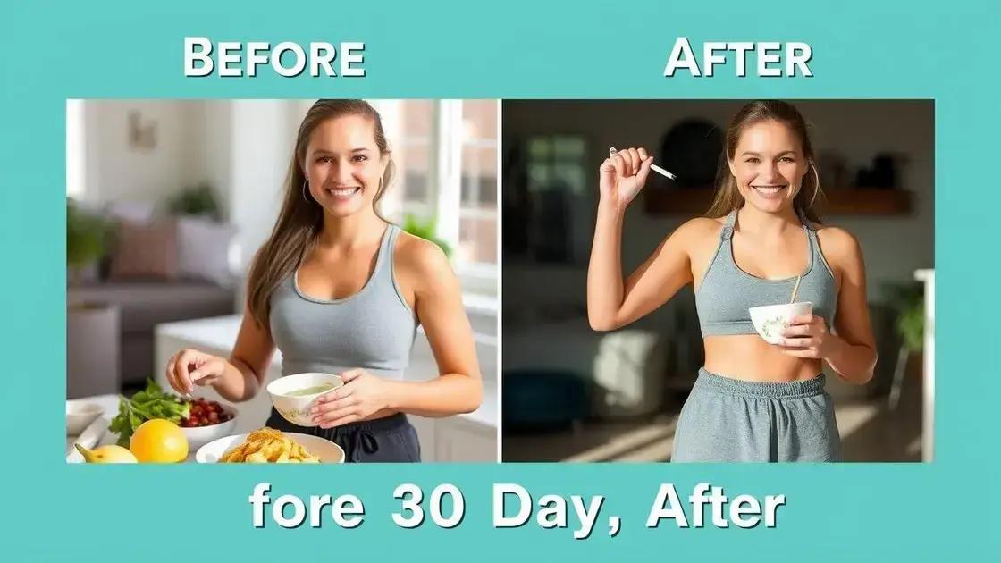  Realistic outcomes you can expect after 30