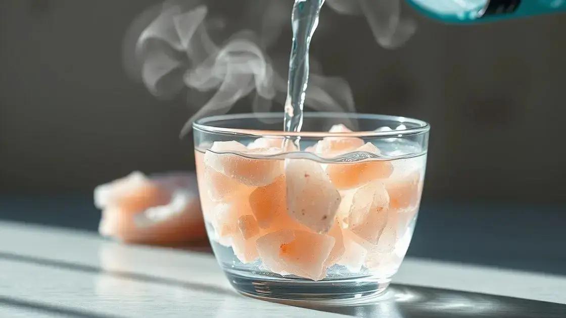  How pink salt helps flush out excess water and toxins
