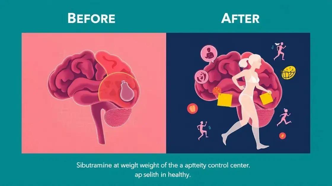  How Does Sibutramine Affect Weight Loss?