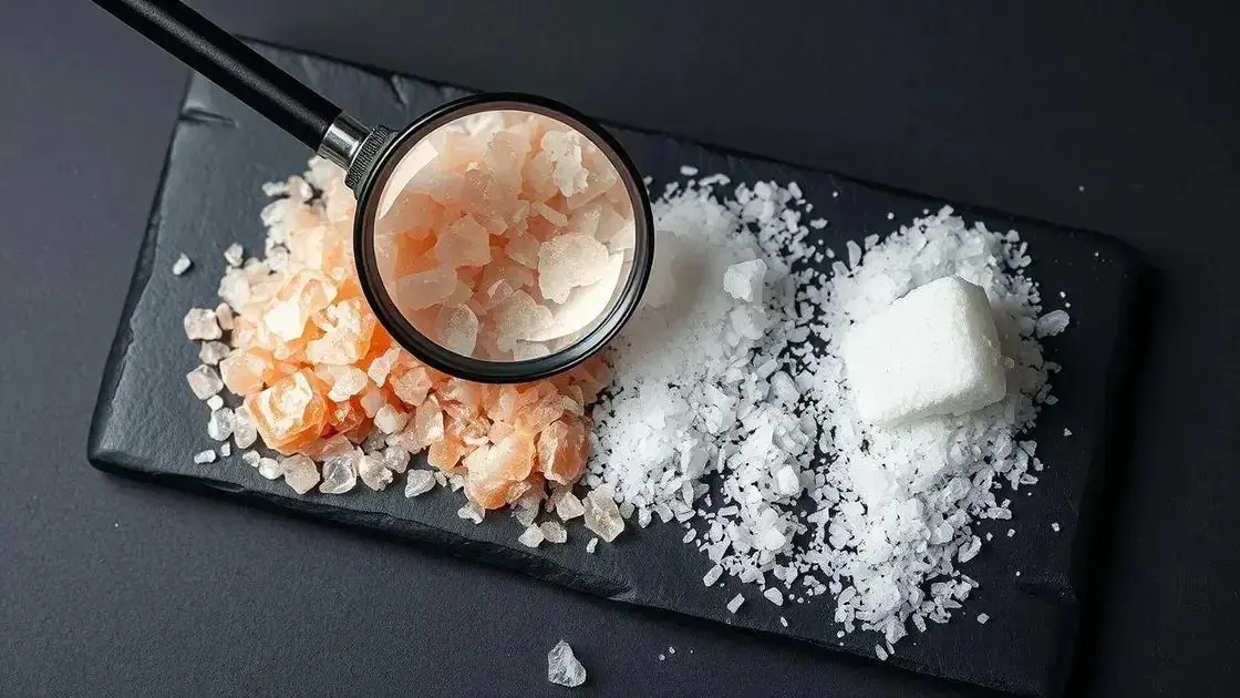 Myth: All salts are the same — Truth: Not even close Myth: All salts are the same — Truth: Not even close