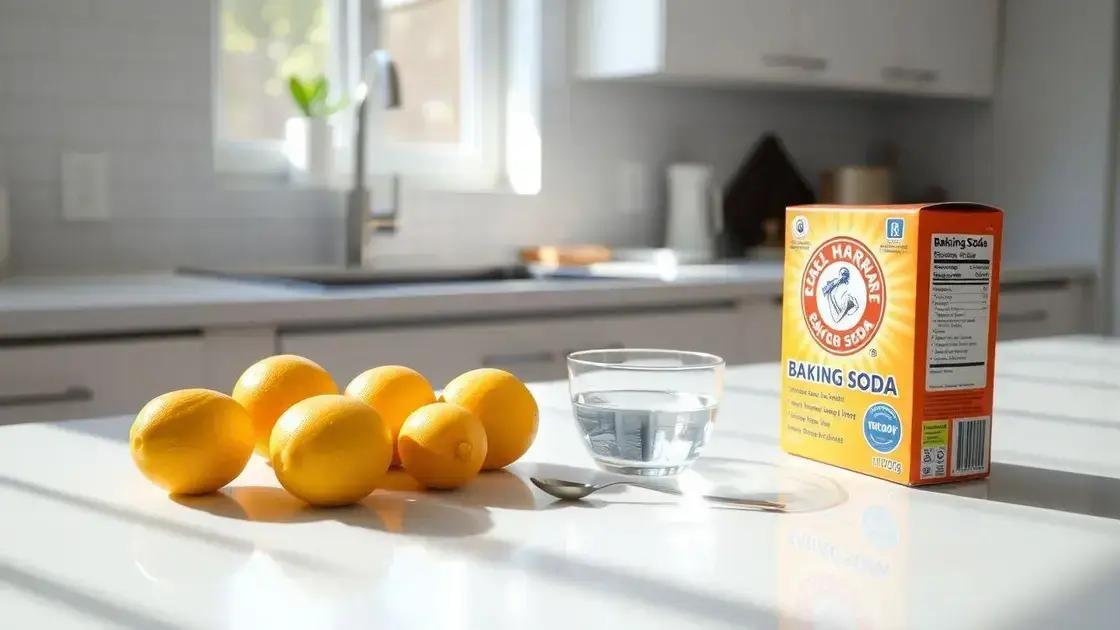  How to combine bicarbonate with lemon for better results