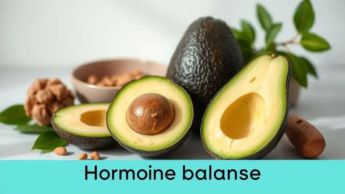  How Avocado Helps Balance Hormones